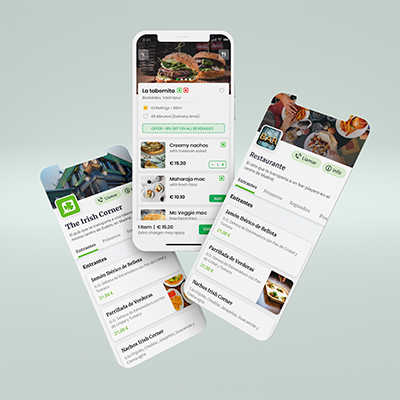 Restaurant digital menu app